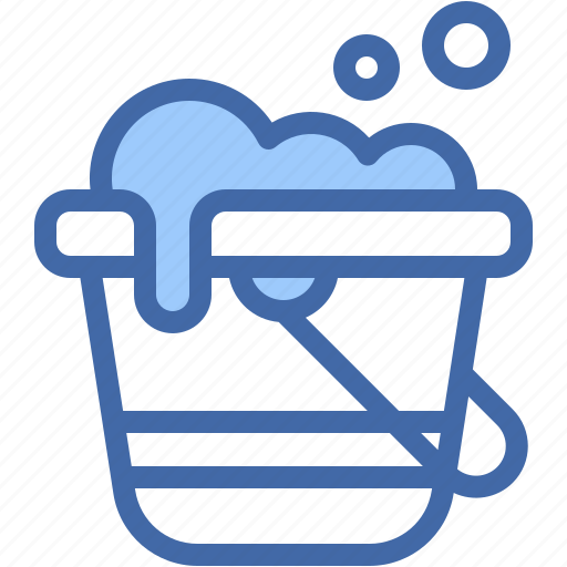 Bucket, wash, cleaning, water, housekeeping, tool icon - Download on Iconfinder