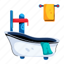 bathtub, bathroom shower, tub, hot tub, bubble bath