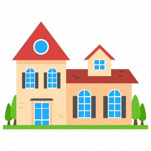 Historical architecture, house exterior, house model, italianate house, residential building icon - Download on Iconfinder