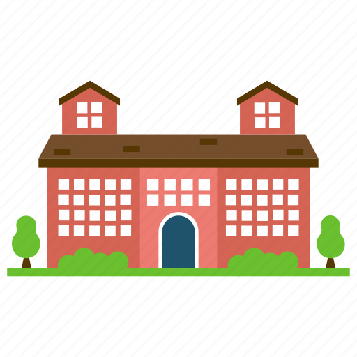 Ancient style home, architecture, house style, redbrick house, vintage house icon - Download on Iconfinder