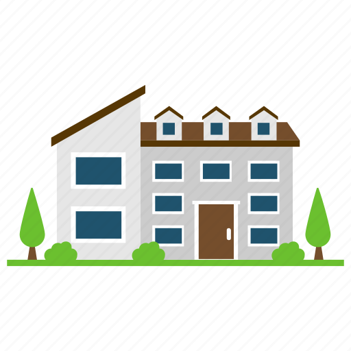 Architecture, house style, i-house, residence, vernacular house icon - Download on Iconfinder