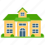 architecture, countryside house, estate logo, home yard, house exterior 