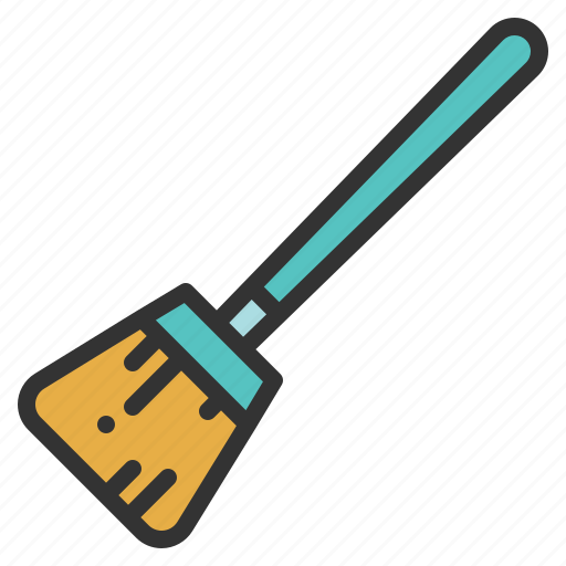 Brush, broom, cleaning, mop, mopping, clean, housework icon - Download on Iconfinder