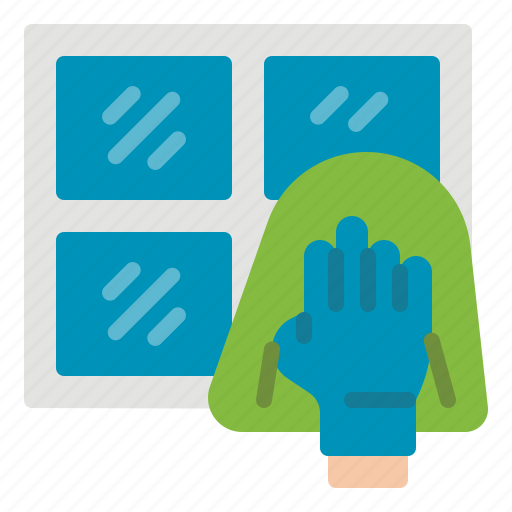 Cleaning, window, clean, hygiene, housework icon - Download on Iconfinder