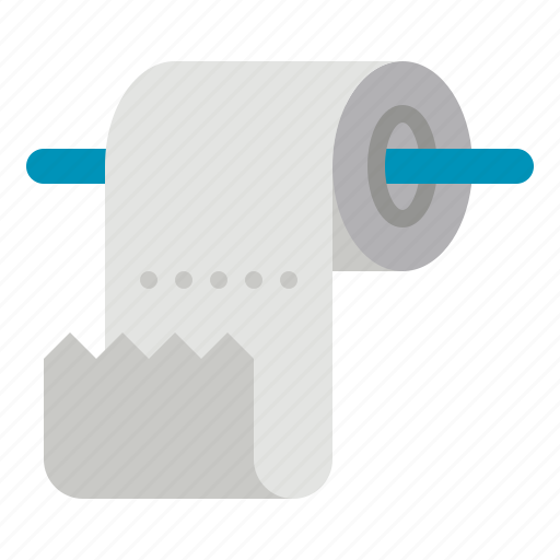 Toilet, paper, lavatory, towel, bathroom, cleaning icon - Download on Iconfinder