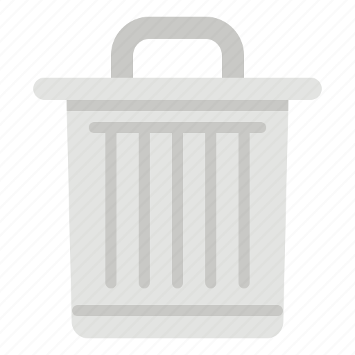 Trashcan, bin, delete, remove, housework, cleaning icon - Download on Iconfinder