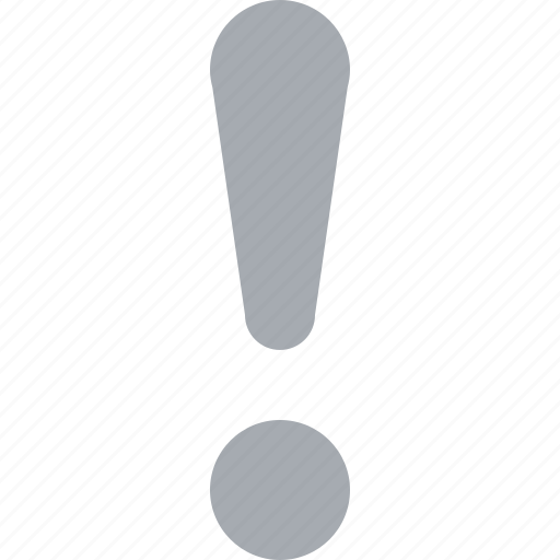 Attention, exclamation, pontuation icon - Download on Iconfinder