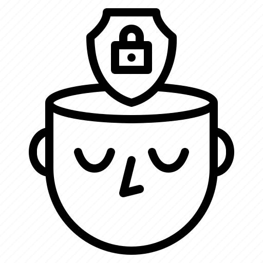 Human, mind, music, protection, security icon - Download on Iconfinder