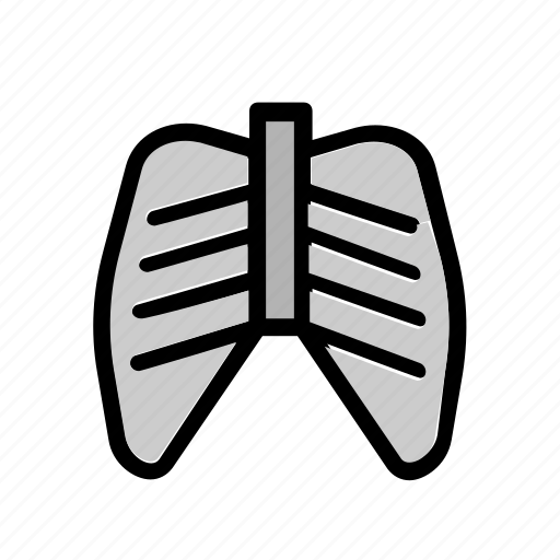 Human, rib, anatomy, bone, skeleton icon - Download on Iconfinder
