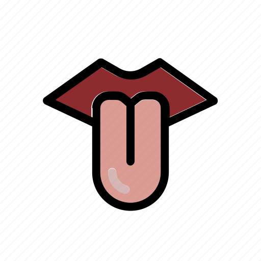 Tongue, lips, mouth, sense, taster icon - Download on Iconfinder