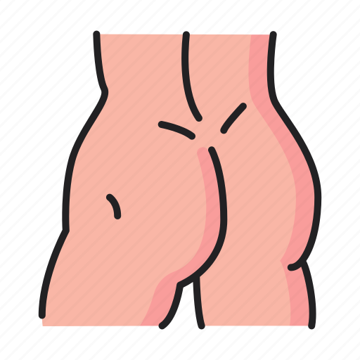 Butt, ass, booty, buttocks icon - Download on Iconfinder