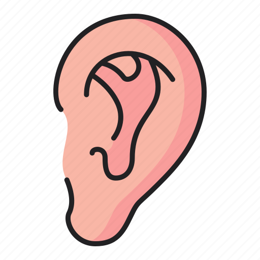 Ear, anatomy, body, part icon - Download on Iconfinder