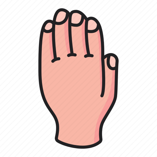 Hand, gesture, nails, body, part icon - Download on Iconfinder