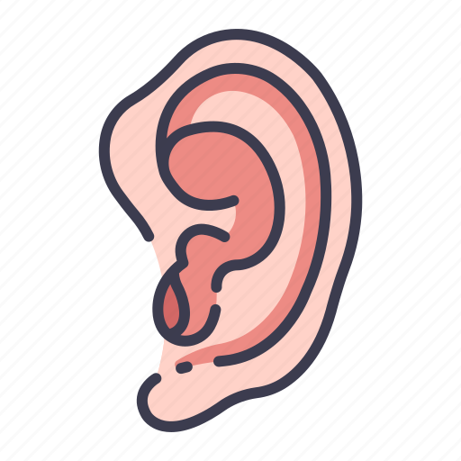 Body, ear, hear, human, sound icon - Download on Iconfinder