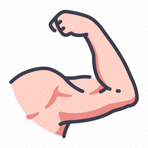 Arm, exercise, fitness, hand, muscle, power, strong icon - Download on Iconfinder