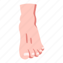 anatomy, barefoot, body, foot, human, people, toe