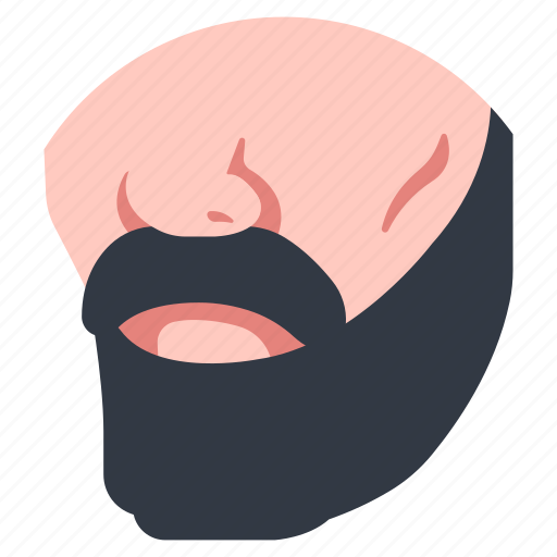 Beard, face, hipster, human, male, man, mustache icon - Download on Iconfinder