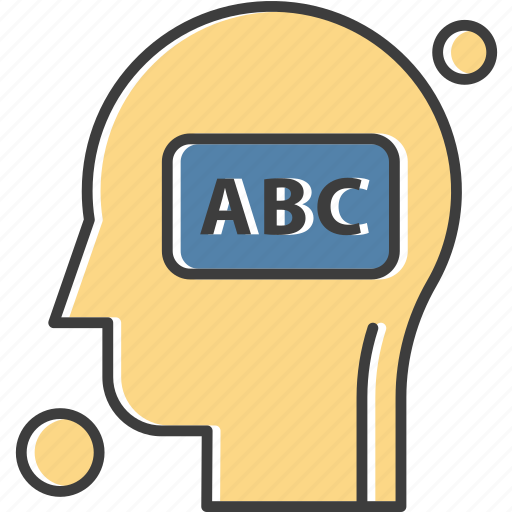 Abc, brain, human icon - Download on Iconfinder