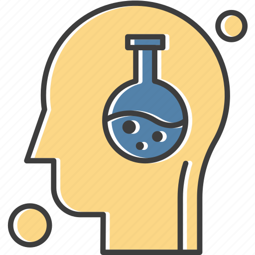 Brain, human, test tube icon - Download on Iconfinder