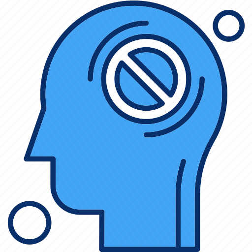 Brain, forbidden, human icon - Download on Iconfinder