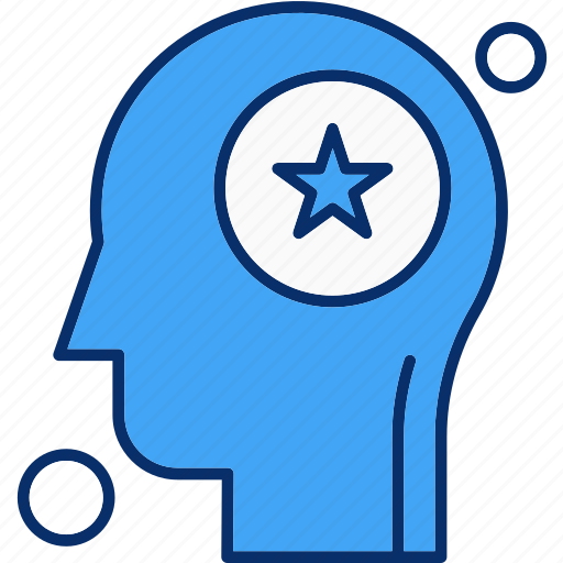 Brain, human, star icon - Download on Iconfinder