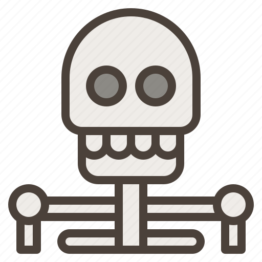 Creepy, ghost, halloween, horror, human, skeleton, skull icon - Download on Iconfinder