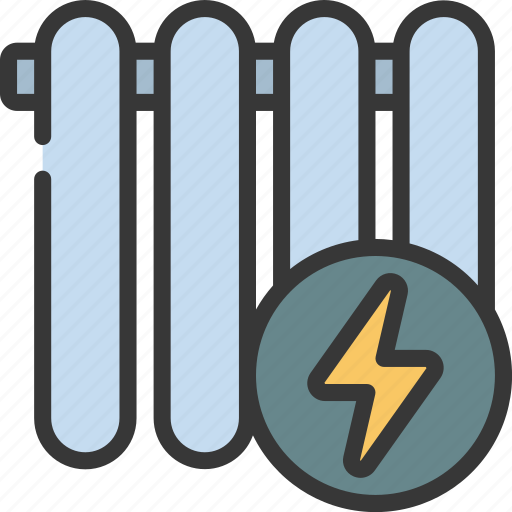 Electric, radiator, energy, heating, system icon - Download on Iconfinder