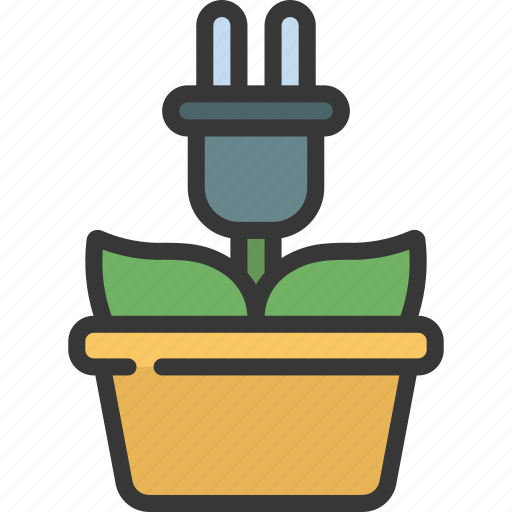 Energy, growth, plant, power, eco, friendly icon - Download on Iconfinder