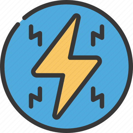 Energy, power, lightening, bolt, electric icon - Download on Iconfinder