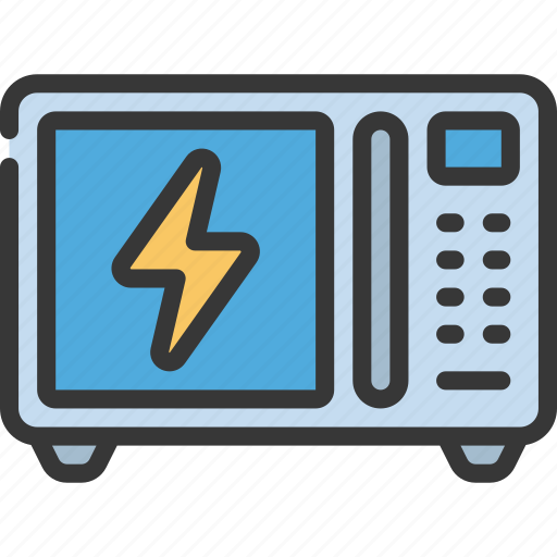 Microwave, power, energy, electric, powered icon - Download on Iconfinder