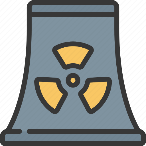 Nuclear, power, plant, energy, thermo, vent icon - Download on Iconfinder