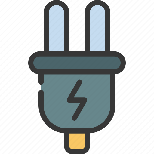 Power, cord, end, energy, electric, plug icon - Download on Iconfinder