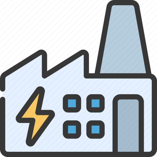 Power, factory, energy, electric, worker icon - Download on Iconfinder