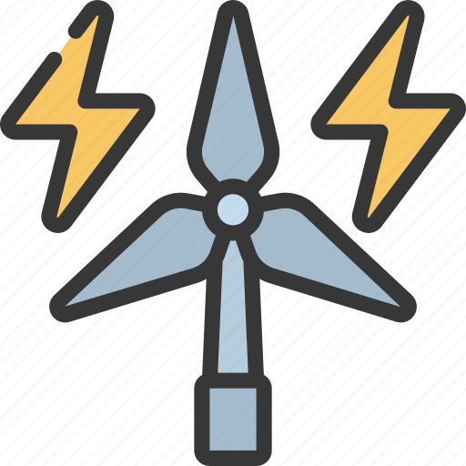 Wind, turbine, power, energy, electric, farm icon - Download on Iconfinder