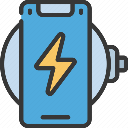 Wireless, charging, energy, electric, charge, mobile icon - Download on Iconfinder