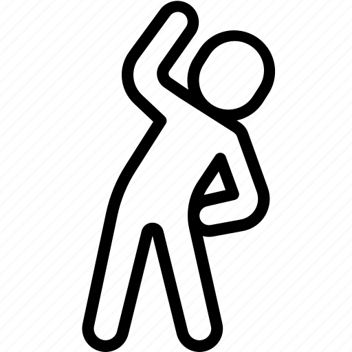 Sports, stretching, person, people, stickman, sporting icon - Download on Iconfinder