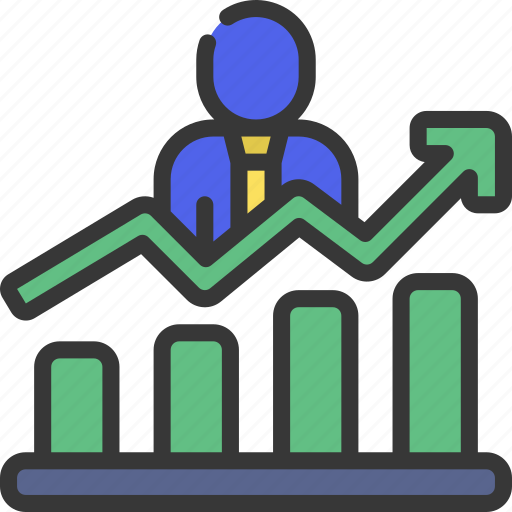 Charts, person, people, stickman, data icon - Download on Iconfinder