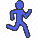 person, running, people, stickman, runner