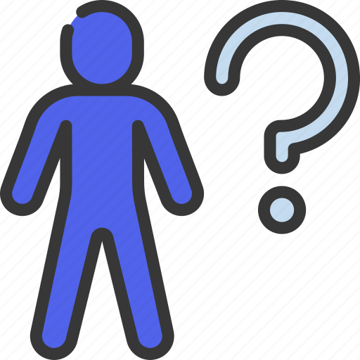Question, person, people, stickman, asking icon - Download on Iconfinder