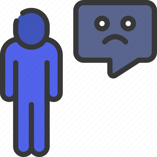 Sad, person, people, stickman, sadness icon - Download on Iconfinder
