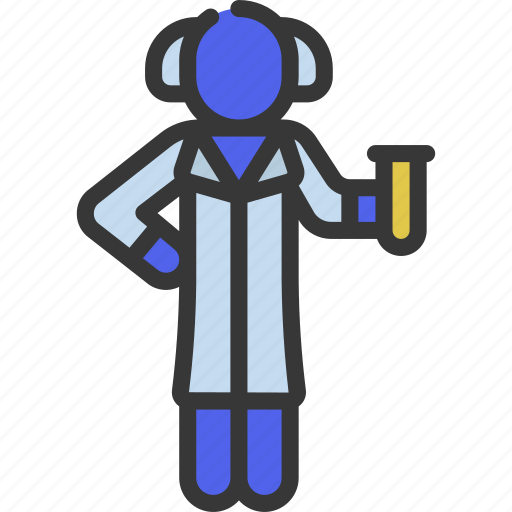 Scientist, person, people, stickman, science icon - Download on Iconfinder