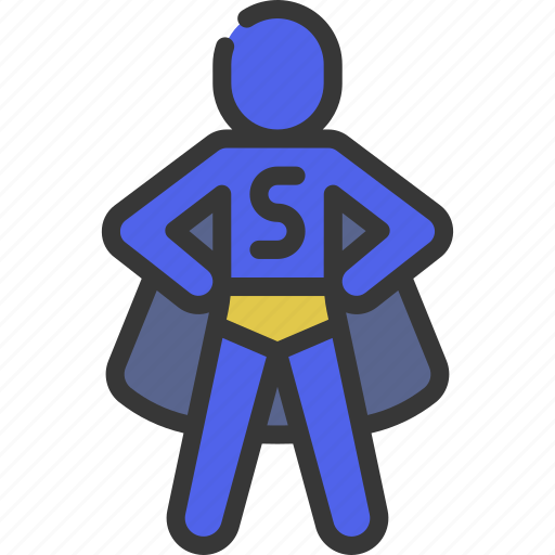 Superhero, person, people, stickman, hero icon - Download on Iconfinder