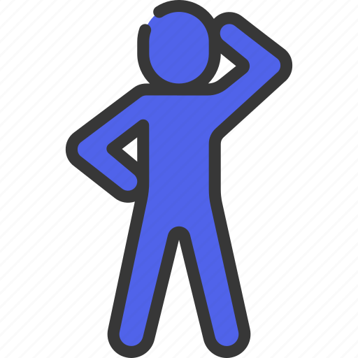 Unsure, person, people, stickman, questioning icon - Download on Iconfinder