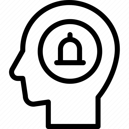 Alert, head, human, idea, mind, think icon - Download on Iconfinder