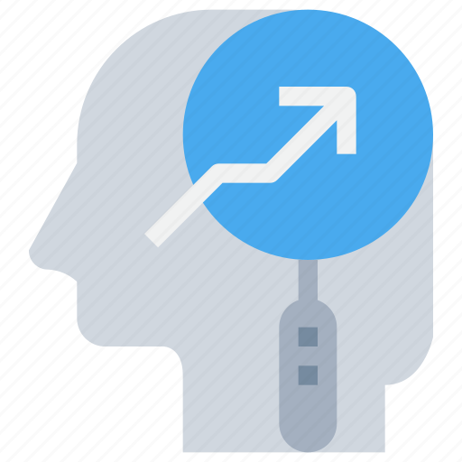 Growth, head, mind, research, up icon - Download on Iconfinder