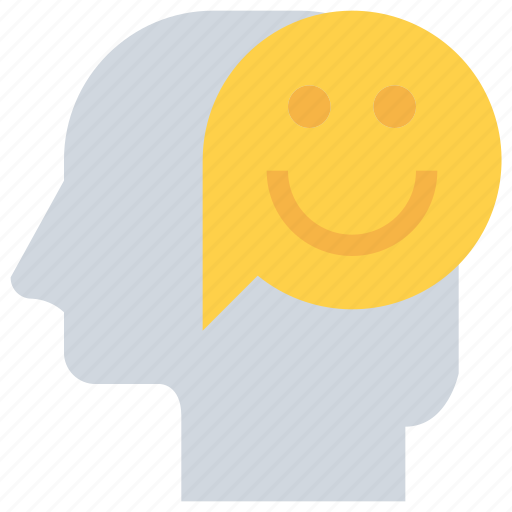Emotion, happy, head, mind icon - Download on Iconfinder