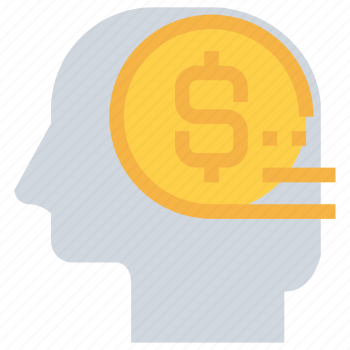 Banking, business, finance, head, mind, money icon - Download on Iconfinder