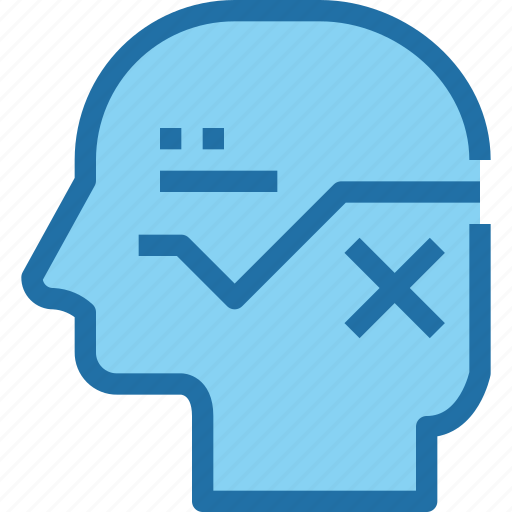 Head, human, logical, mind, thinking icon - Download on Iconfinder