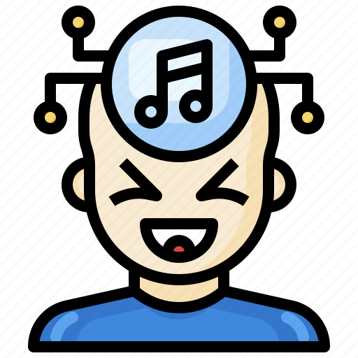 Music, thinking, head, human, mind icon - Download on Iconfinder