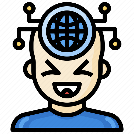 Network, global, connection, human, head, mind icon - Download on Iconfinder